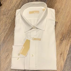 NWT Michael Kota white Slim Fit